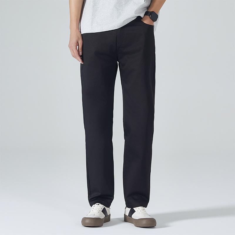 Spring and Autumn Casual Pants Pants Men's Business Casual Pants Fashion Joker Loose Straight Comfortable Fabric.