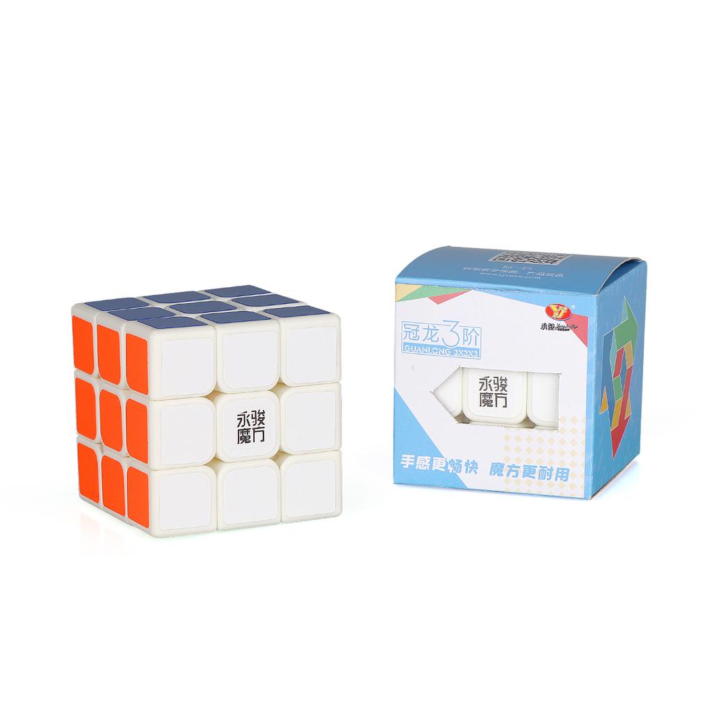 Non-Toxic Yongjun Guanlong 3X3 Cubo Magico Speed Puzzle Fidgeting Cube Childrens Toy Educational Toys 3X3X3 Magic Cube