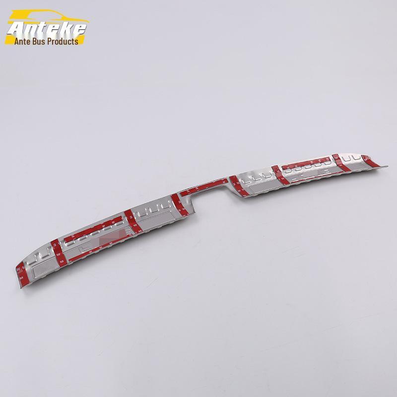 Kompatible Furui Di Heckschutzplatte & Heckklappenschutz-Pedal Dekorative Aufkleber für 17 Modelle.