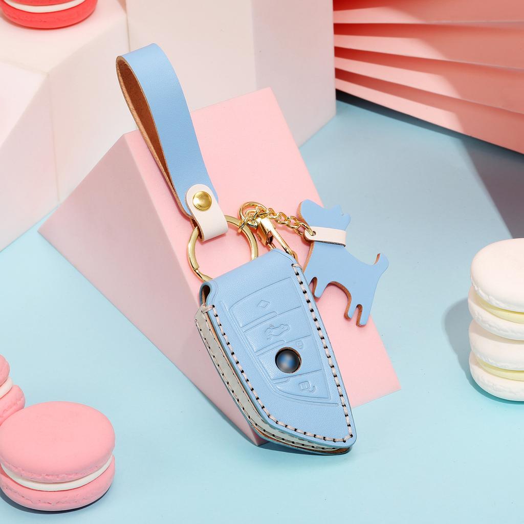 Passend für BMW Schlüsselhülle Schlüsselanhänger Neue 1er Reihe 3er Reihe 5er Reihe 7er Reihe X3X1X5 Autoschlüsselhülle