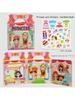 Reusable Sticker Books for Kids, 6 Sets Travel Removable Toddler Sticker Books for 3 4 5 Year Old Girls Boys Birthday Gifts Educ
