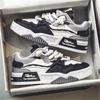 Large Size Men's Shoes Summer 2025 Versatile Trend Platform Casual Flat Shoes Non-slip Youth Sports Tide Shoes