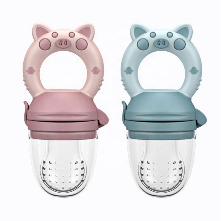 Custom High Quality Silicone Baby Nipple Pacifier New Product Food Grade Bling Baby Pacifier Clips with Chain for Newborn Baby синий