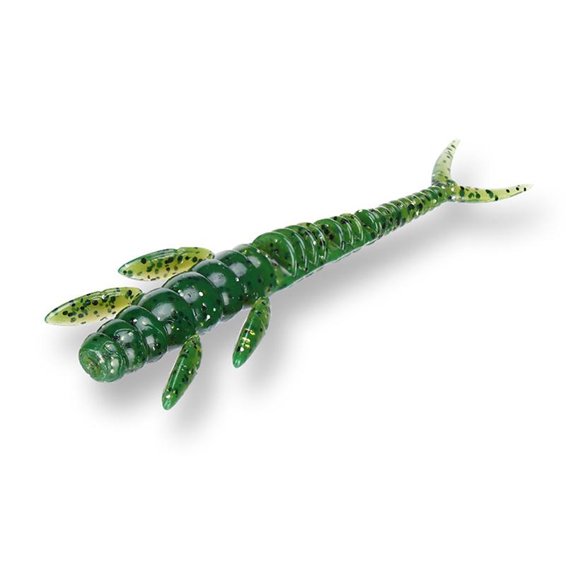 7.3Cm/1.3G/5 Pieces Of Soft Bait Containing Xenozoon Tpe Material Soft Bait Multi-Color Luya Fishing Bionic Bait