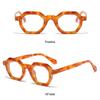 Vintage Polygon Square Women's Sunglasses Fashion Small Hexagon Shades UV400 Rivets Sun Glasses Trending Outdoor Sports Eyewear