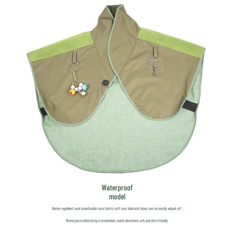 Anti-kras Sjaal voor Papegaai met Poepvanger Kraag - Uitgebreide Bescherming voor Valkparkiet en Grote Vogels