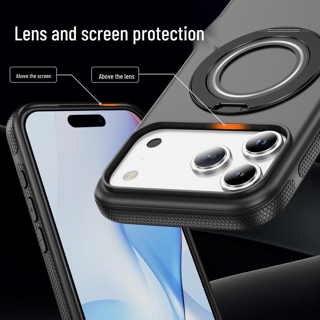 iPhone 17 Pro Pivot Anti-Slip 360° Rotating Drop-Proof Case