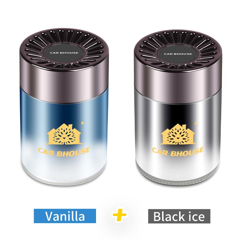 Car Air Freshener Solid Cologne Bubblegum Blackice Auto Accessories Vanilla Good Smell Interior Perfume Diffuser New Car Deodora