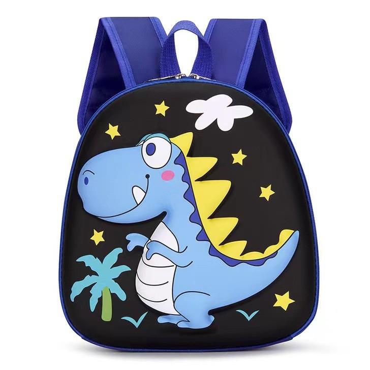 Catnoir Mario Elsa Dinosaur Unicorn Cartoon Printed Backpack Children