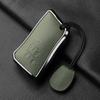 5 Button Metal and Leather Car Key Case Cover For Lexus LM350h LM500H  2024 Car Key Case Protect Fob