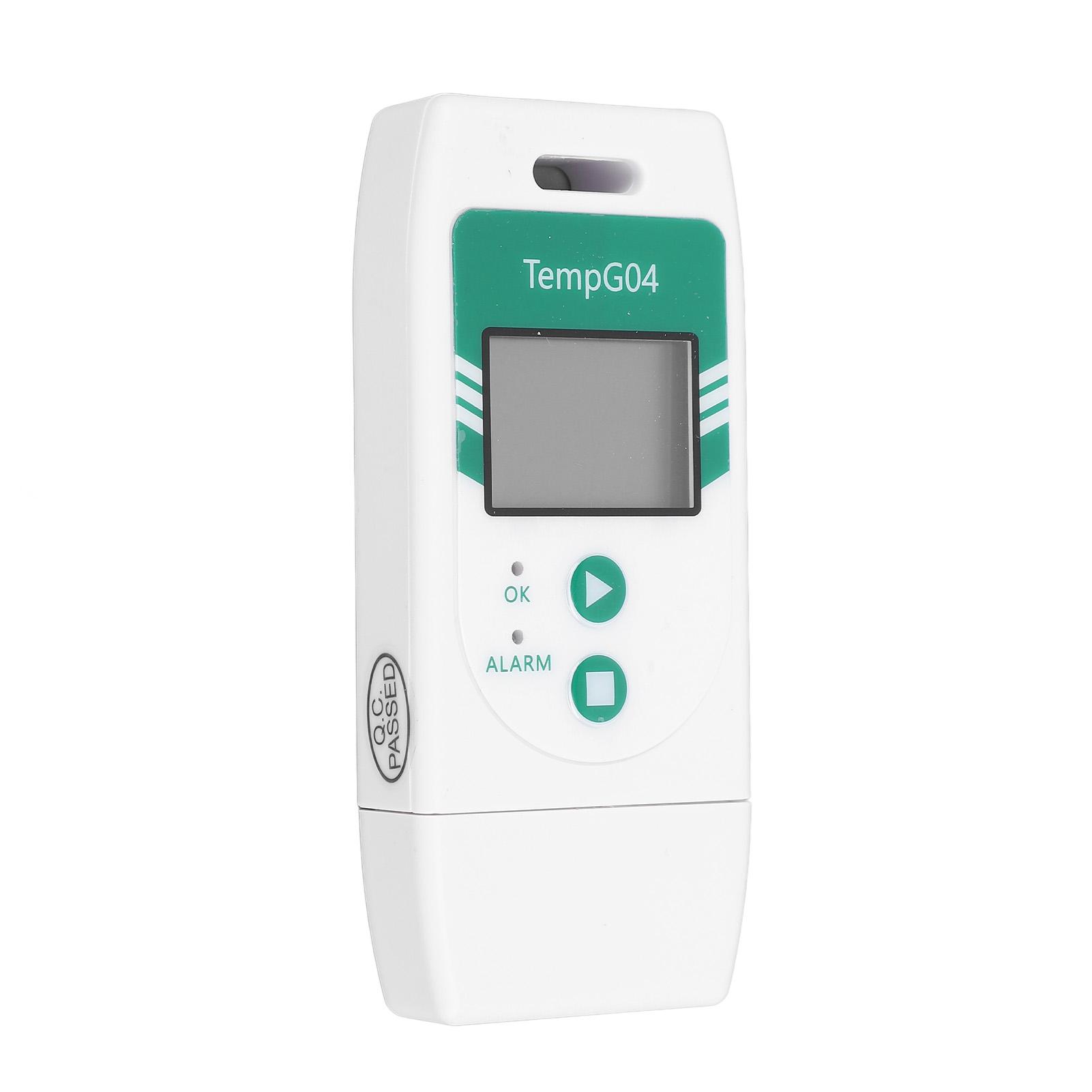 

USB Temperature Data Logger Recorder with PDF CSV Reports 32000 Points High Accuracy for Food Vegetable Cold Chain