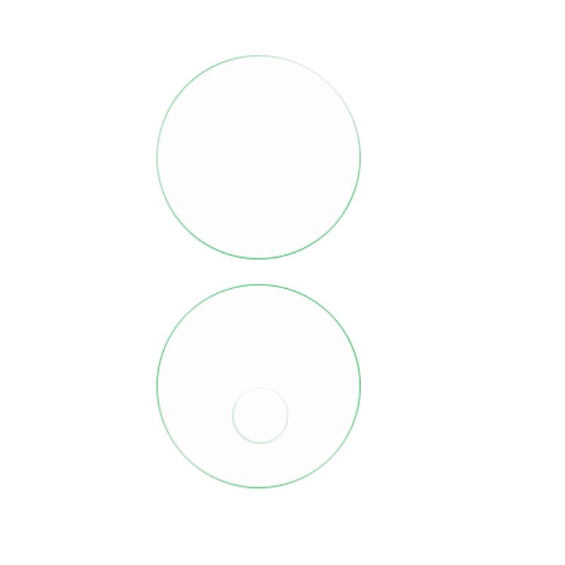 

For Honor 70 5G Anti-scratch HD Transparent Tempered Glass Phone Back Camera Lens Protector Type A