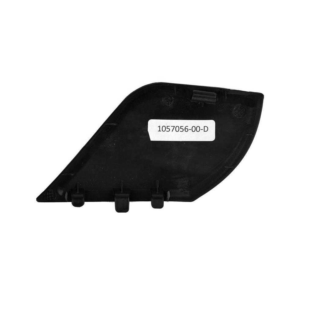 Tesla Model X (2016-2019) Front Bumper Tow Hook Cover (Part 1057056-00-D)