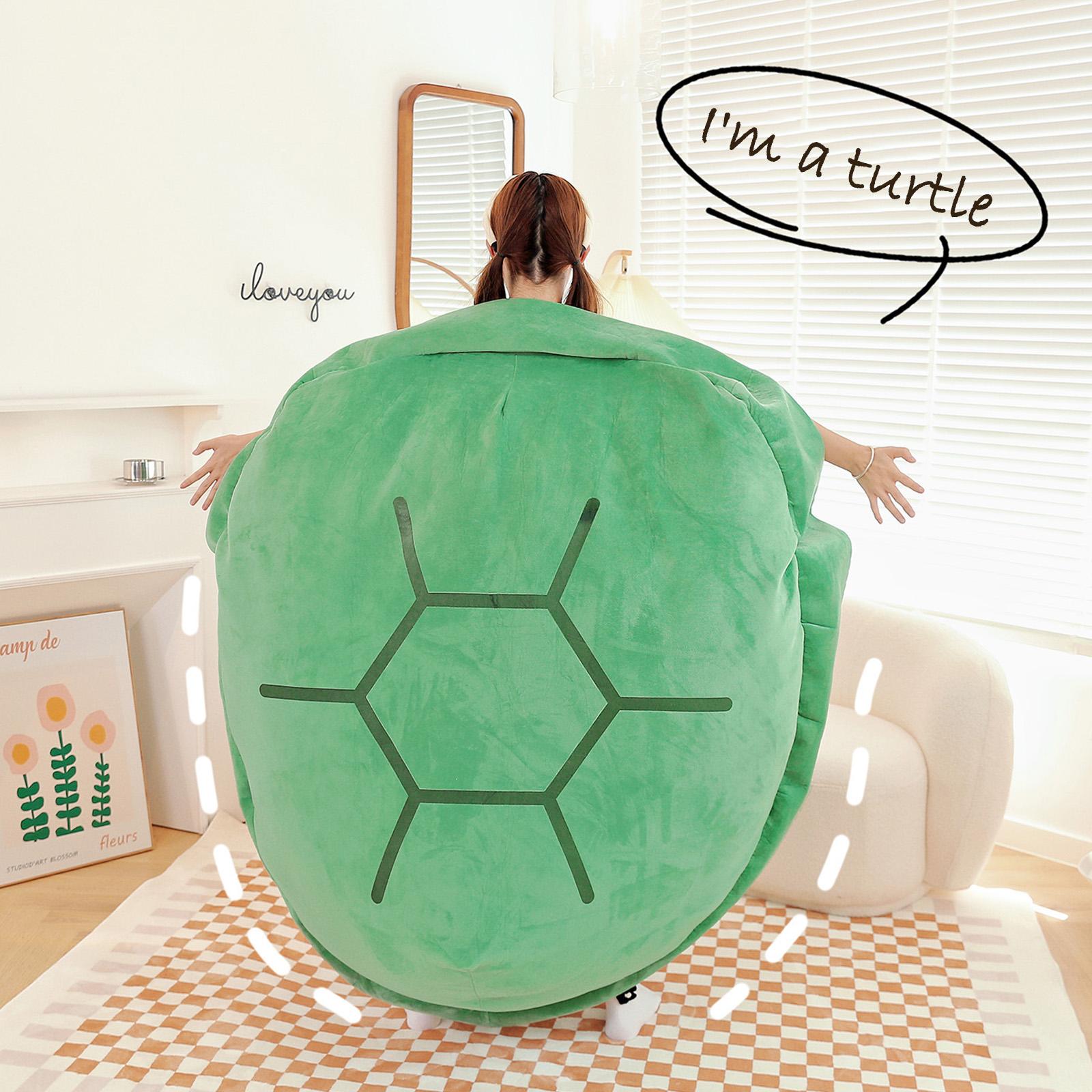Tortue Peluche Grand, 45cm Peluche Tortue Grande Mignon Tortue Verte Peluche Douce Tortue de Mer