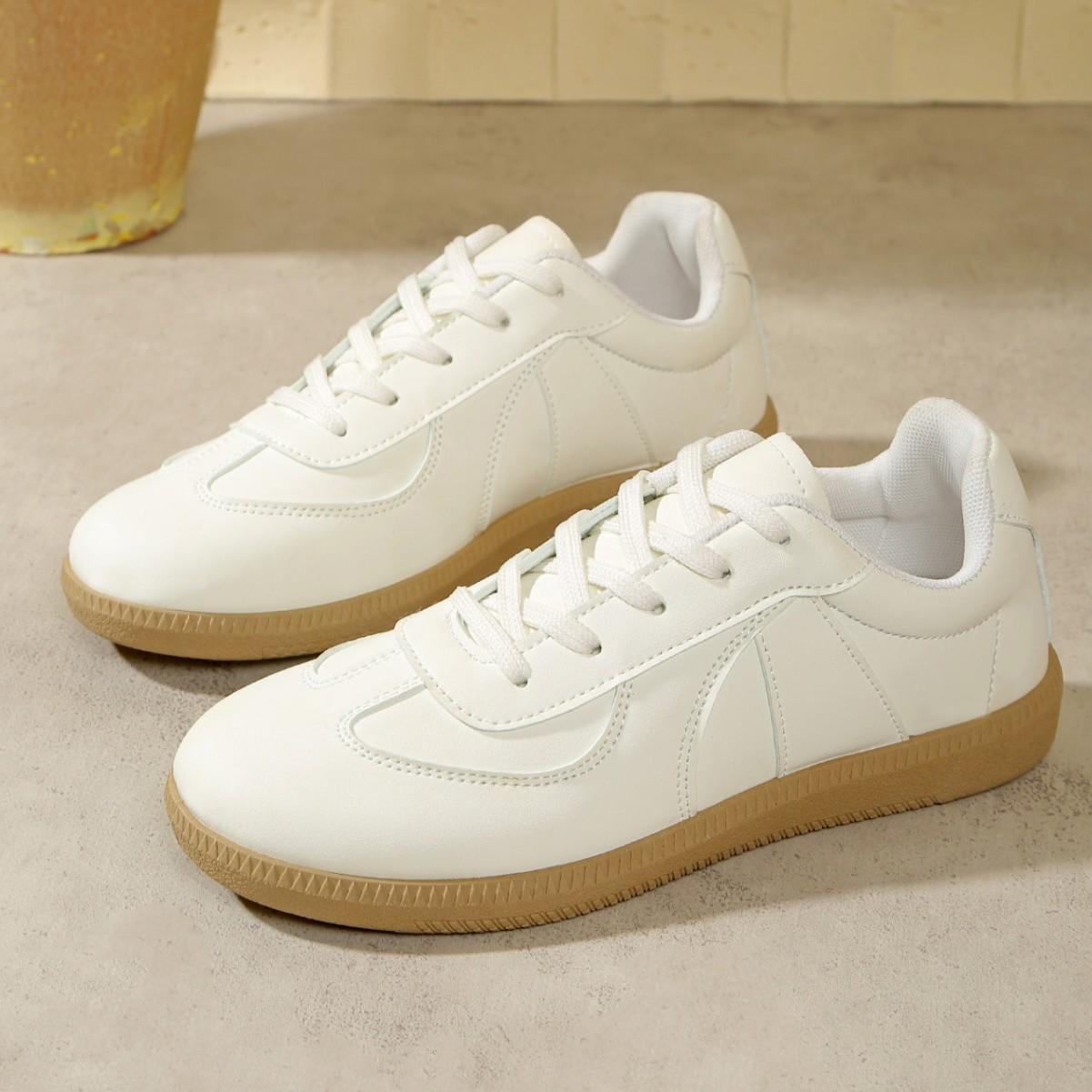 

Кроссовки Форрест Гамп женские 2025 новая летняя популярная повседневная обувь для скейтборда маленькие белые туфли ретро дышащие тонкие немецкие тренировочные кроссовки женские 41 бежевый