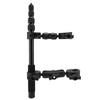 Motorcycle Camera Mount Kit Fit for Insta360 X5 Action Camera 4.9FT Double Clamp Handlebar Selfie Stick Extension Pole