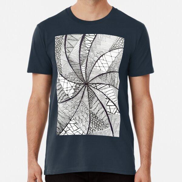 

Creative Zentangle Patterns S to 5XL Made in the AU/USA T-Shirt 4XL