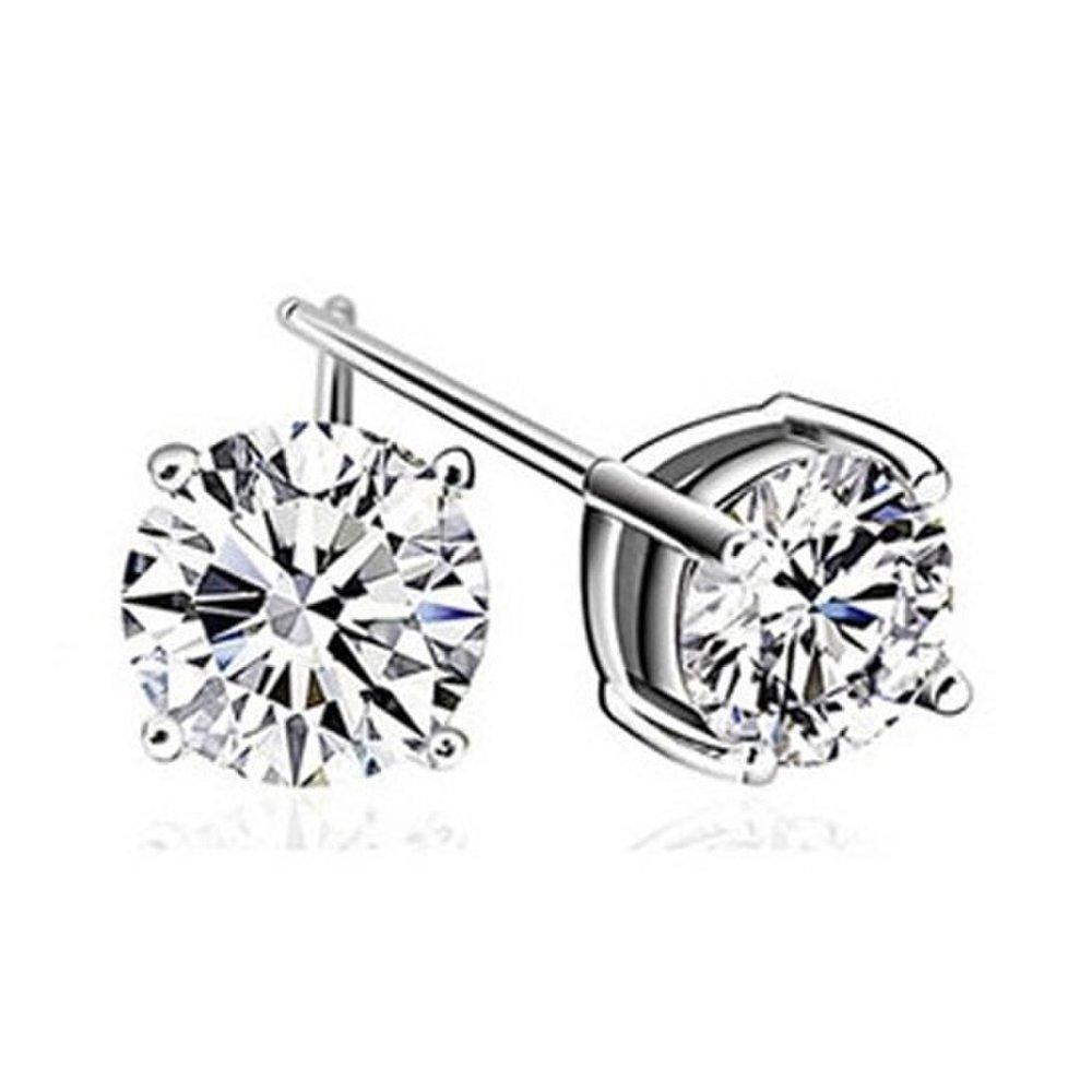 Four-legged Cubic Daily Silver Mini Cubic Earrings, Pretty Earrings, Fashion Earrings, Women's Earrings, Earrings Gifts