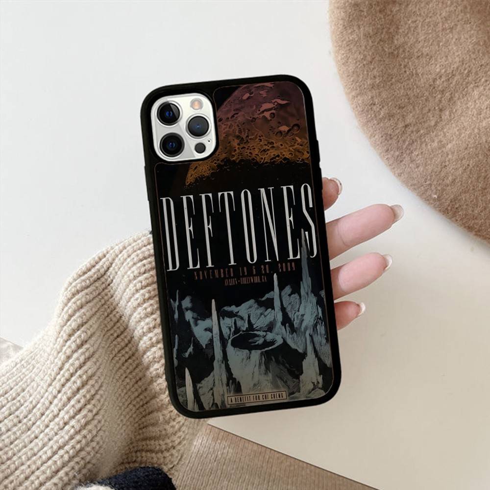 

Hip Hop Singer Classic Band D-Deftones PC+TPU Shockproof Protective Phone Case For IPhone17 14 15 16 Pro Max 13 12 11 17 Air iPhone 15