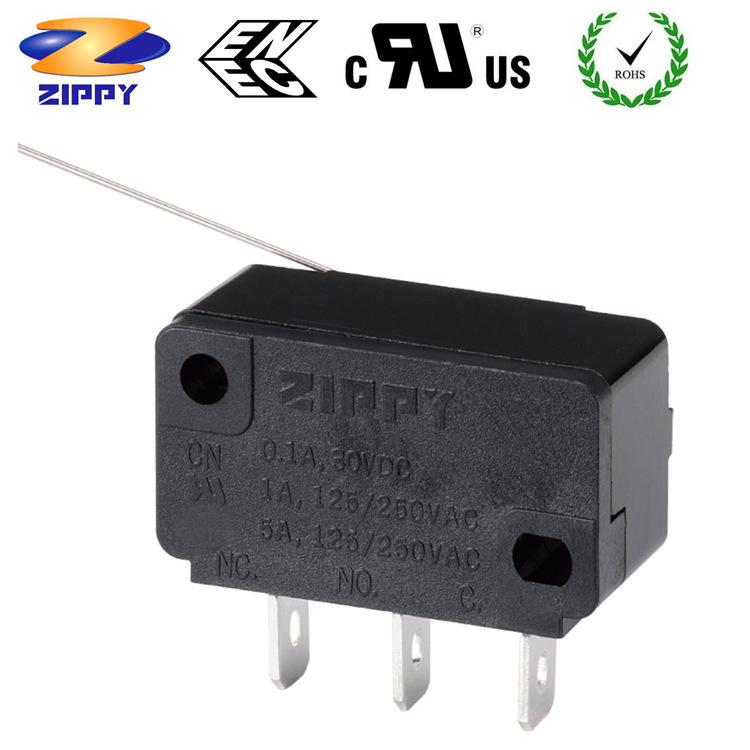 ZIPPY CNR-05S Long Pin Micro Switch for Milk Tea Sealing Machine & Coin-Operated Game Console