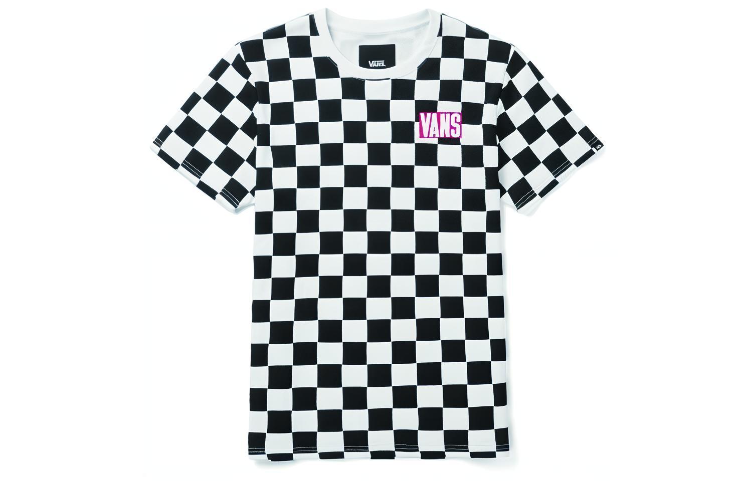 Vans T Shirts Unisex Black Crew Neck Moderate Straight Fit VN0A4MLUJ0Z M