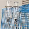 Bird Cage Water Bottle Drinker with Clips Waterer for Finch ,