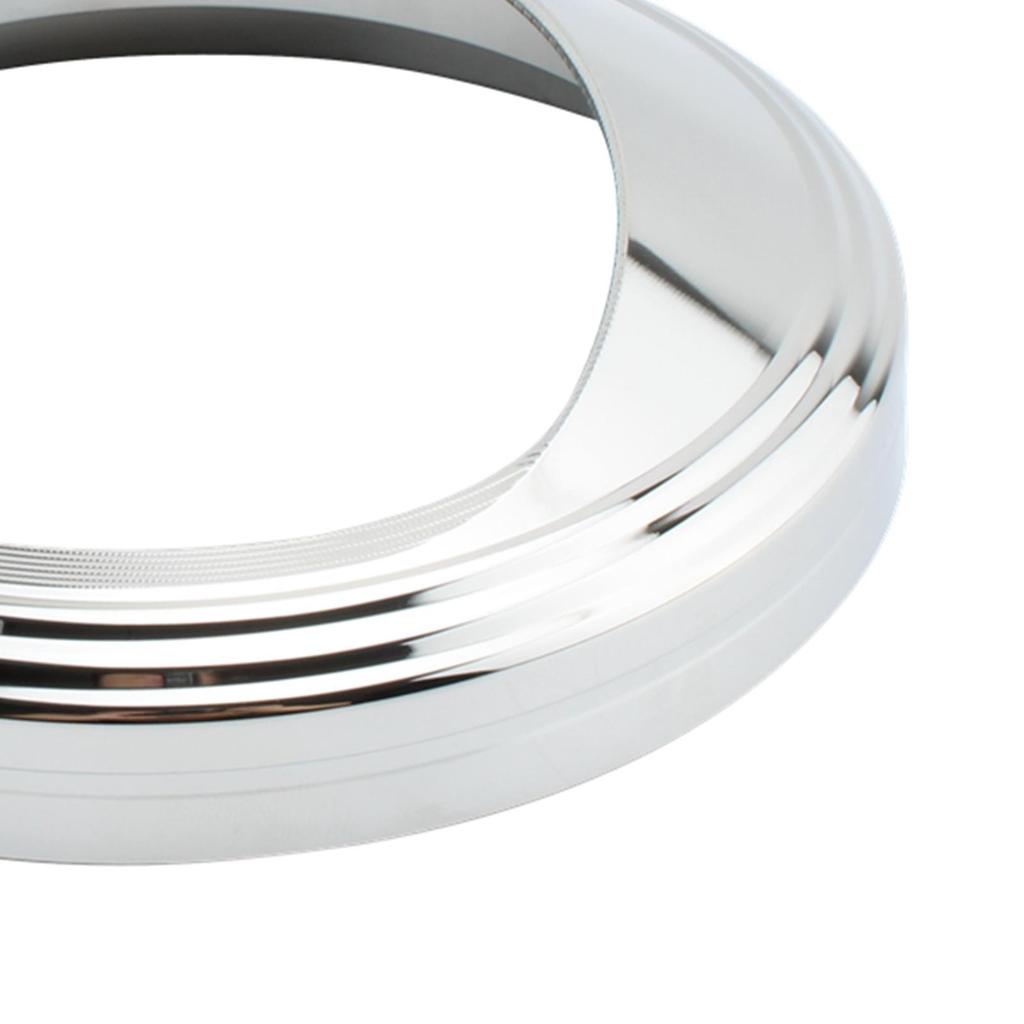 Speedometer Rings 124mm 5" Fit to Install Spare Parts , silver
