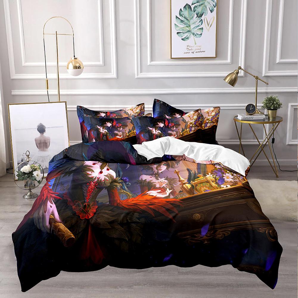 Fifth Personality Quilt Cover Bedding 3D Digital Printing Three-Piece Set