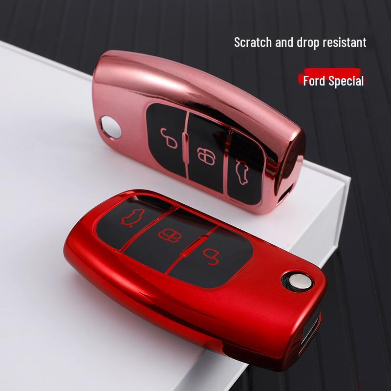 Classic Ford Ecosport & Fiesta Car Key Cover Keychain