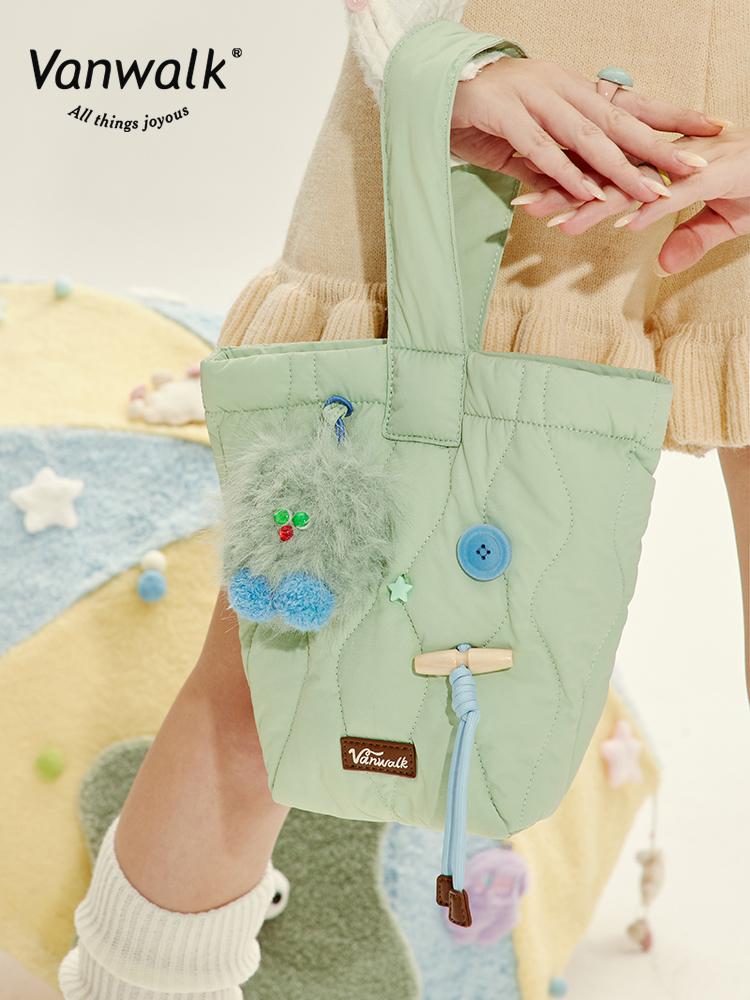 Vanwalk Macaron Tote Bag [Green]