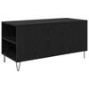 Coffee Table Black Oak Effect 102 x 44.5 x 50 cm