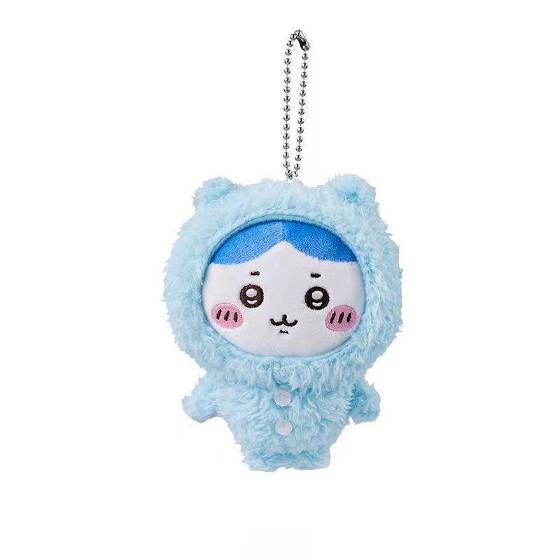 Cartoon Cute Chiikawa Pajamas Hachi Usagi Plush Toy Doll Pendant