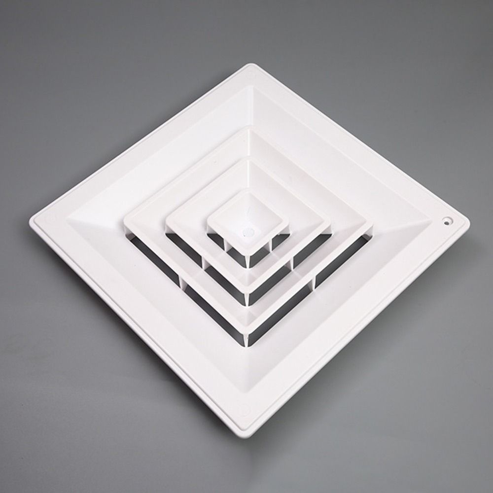 Square Ceiling Diffuser Ducting Ventilation Grill Cover  for Outlet Vent Accessories