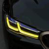 Metal Grille Trim for BMW 5 Series (G30, G31, F90) - Colors as Pictured.