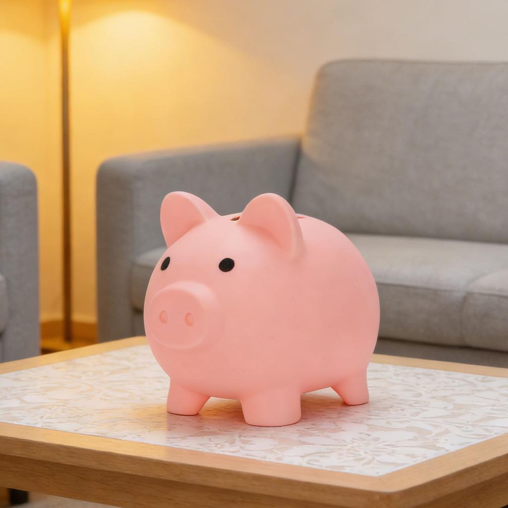 Gy Bank Cute   Money Box Thickened Shatterproof Plastic Money Saving Bank for Kids