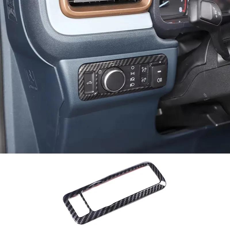 For Ford Maverick 2025-2025 ABS Carbon Fiber Car Central Control Interior Modification Decorative Sticker Car Accessories