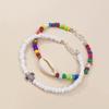 New Shell Multi-layer Bracelet, Ethnic Style Rice Bead Turtle Double-layer Bracelet