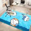 Chiikawa1 Printed Absorbent Washable Carpet, Non-Slip Bathroom Mats, Kitchen Rugs, Yoga Mat,Living Room Entrance, Camping Picnic Rugs