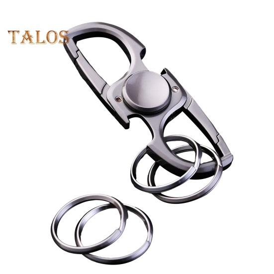 

Брелок 3 в 1, устойчивый к царапинам, цинковый сплав, нержавеющая сталь, снятие стресса, гироскоп на кончике пальца, портативная открывалка для бутылок, подарок для мужчин, друзей, отца A