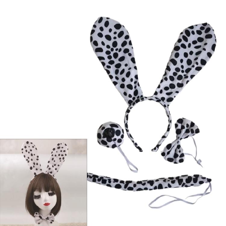 Tier Verkleidungssets Hundehaarband, Schwanz und Fliege für Kindergeburtstagsfeiern