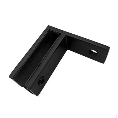 Railing To Glass Clamp Bracket, Replacement 90 Degree Clip for Pool Balcony Deck Stair