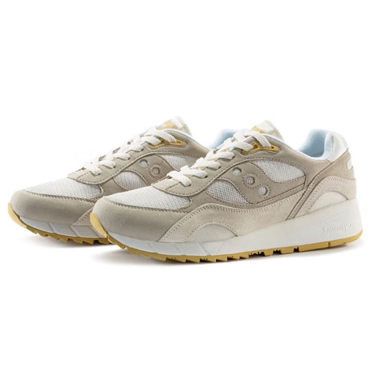 Saucony Shadow 6000 Classic Retro Sports Fabric Leather Cushioning Non-Slip Wear-Resistant Low-Top Casual Running Shoes Unisex sneaker S79033-2