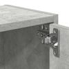 Bookshelf Concrete Grey 40 x 24 x 52 cm Particleboard