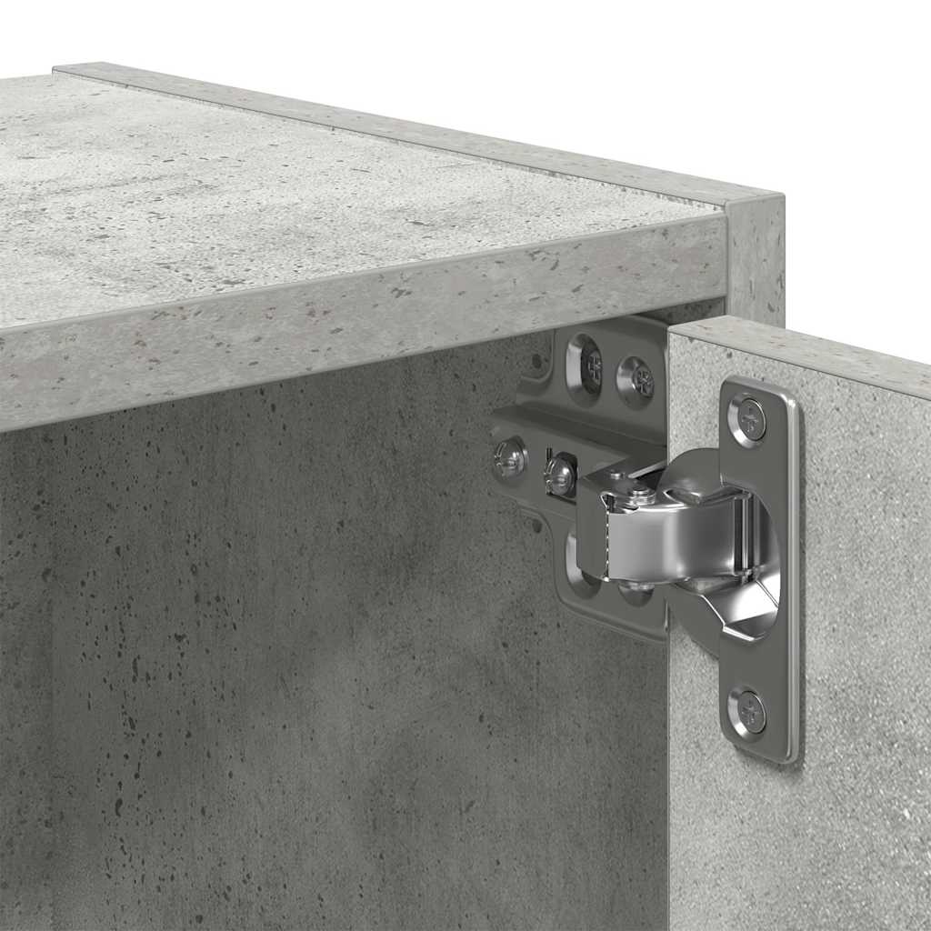 Bookshelf Concrete Grey 40 x 24 x 52 cm Particleboard
