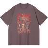 230 g/m² 100% Baumwolle Heavy Metal T-Shirt Rockband Beliebte Musik Druck Unisex Schweres Baumwoll-T-Shirt