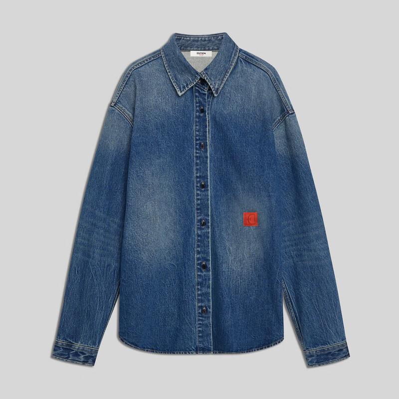 Edition Women's Retro Loose Fit Denim Jacket