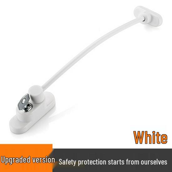 Window and Door Safety Ventilation Lock with Child Fall Protection