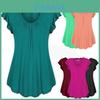 Casual Womens Summer Dress With Pleated Skirt And Ruffle Sleeves For Spring Fashion