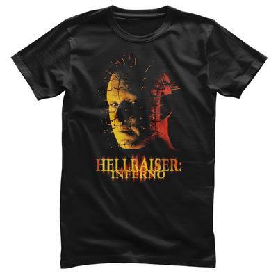 Officially Licensed Hellraiser Inferno Print Mens T-Shirt