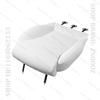 For Tesla NEW Model Y S X 3 Car Seat Leg Support Extension Seat Cover Memory Foam Extender Cushion Interior Accessories